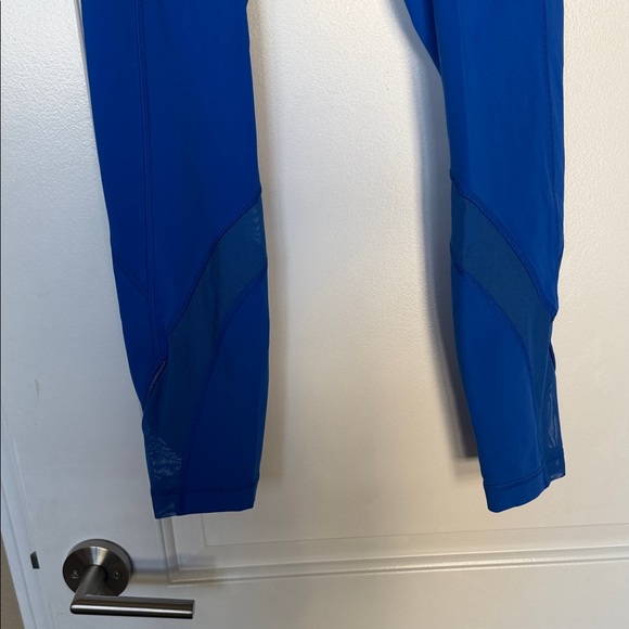 Vibrant Blue Lululemon Athletic Leggings - Picture 5 of 7